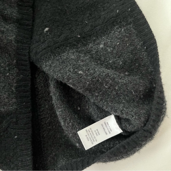 Theory green grey black wool sweater dress - Picture 11 of 15